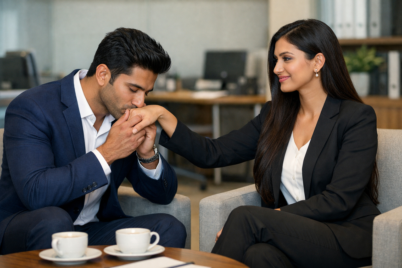 Reconnected - 2 People Connected After a Break